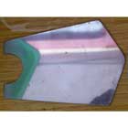 Indicator centre blanking plate